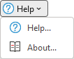 The Help menu in the AddBoilerplate group in the DocTools tab