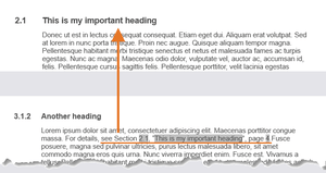 Cross-referencing in Word – how cross-reference fields work